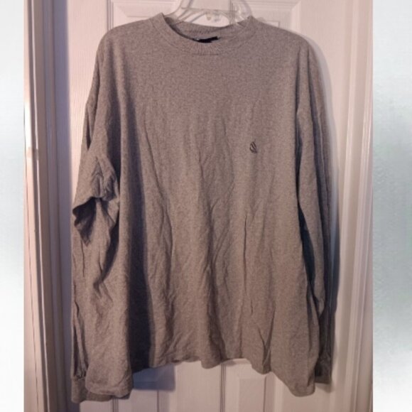 Nautica men's 2XL long sleeve light gray shirt - Picture 1 of 3